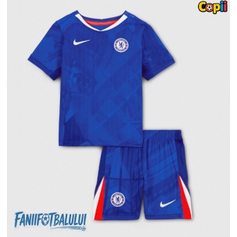 Chelsea Echipament de Fotbal Replică 2025-26 Copii Acasa (+ Șorturi)